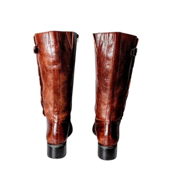 CIVICO10 Brazilian Made Distressed Leather Riding Boot Size 9M - Picture 5 of 9